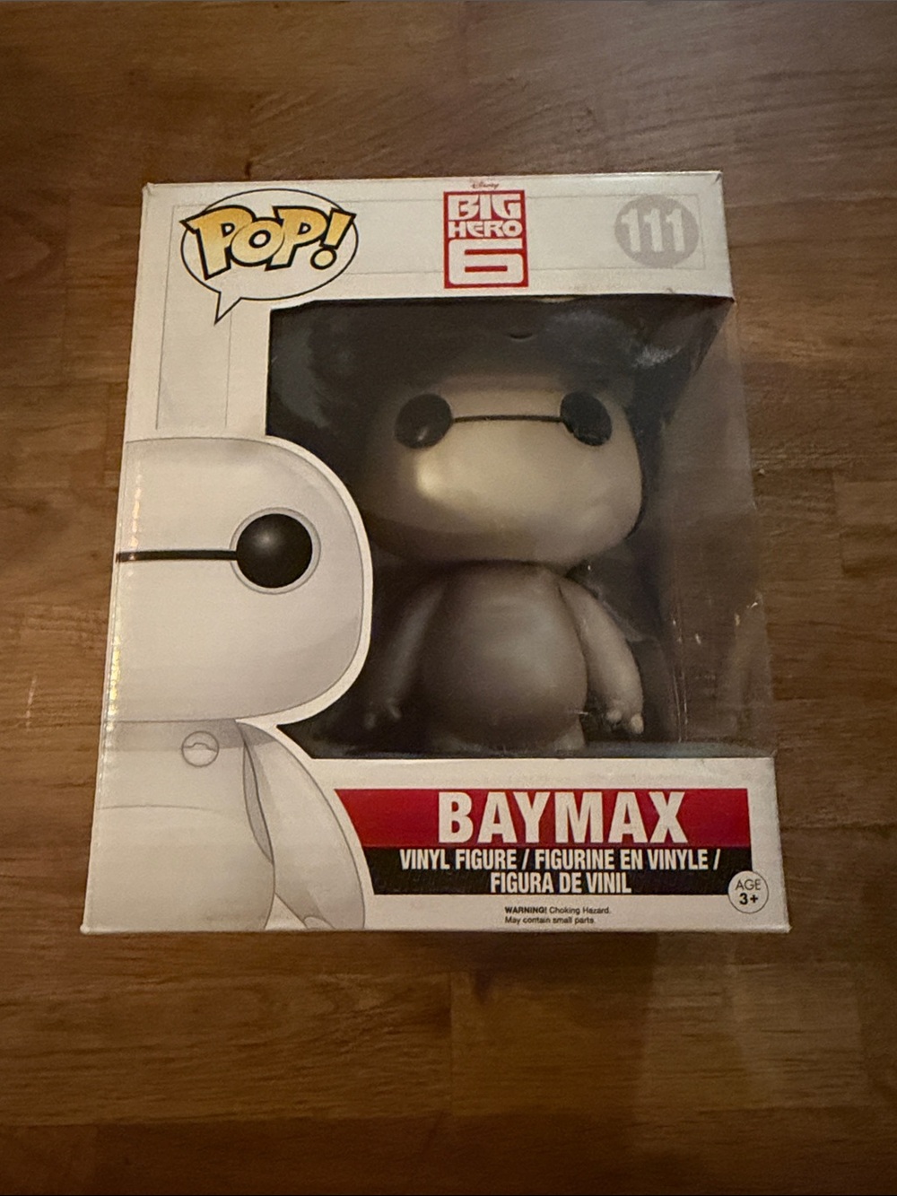 Funko Pop! Baymax Vinyl Figure — White and Black